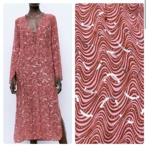 ZARA Pink Sequin Dress